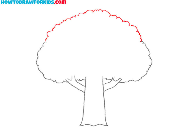How to Draw an Autumn Tree Easy Drawing Tutorial For Kids