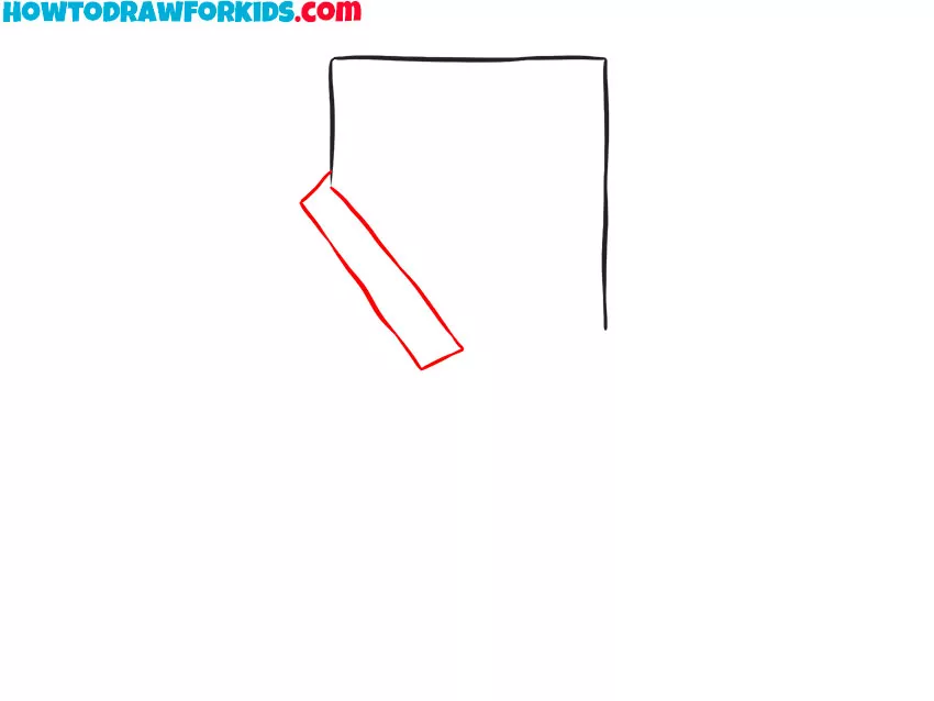 Add the first folded edge of the wrapper