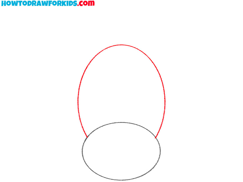 Draw the upper part of the cow head