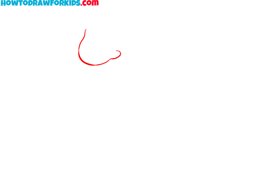 Mark the chin and cheek