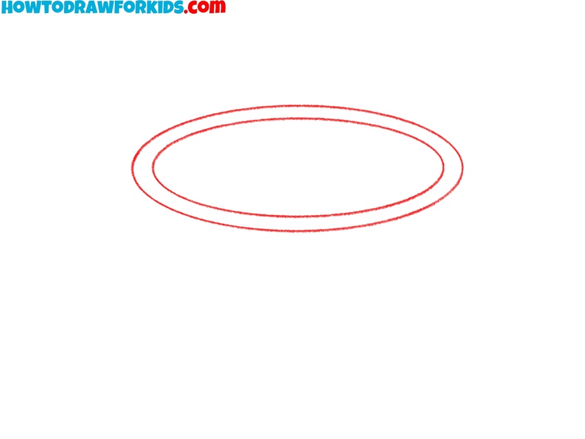 Sketch the drumhead outline