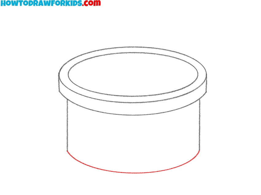 Complete the bottom edge
