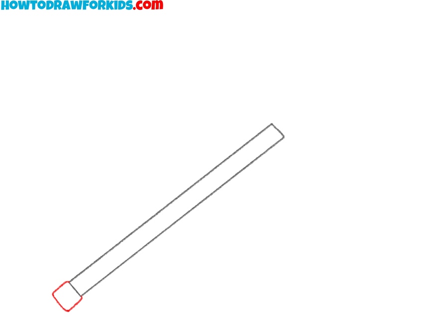 Sketch the stick cap