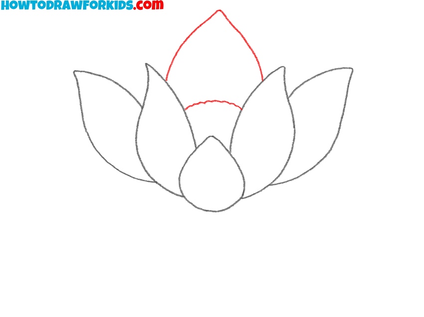 Pace the central flower petal