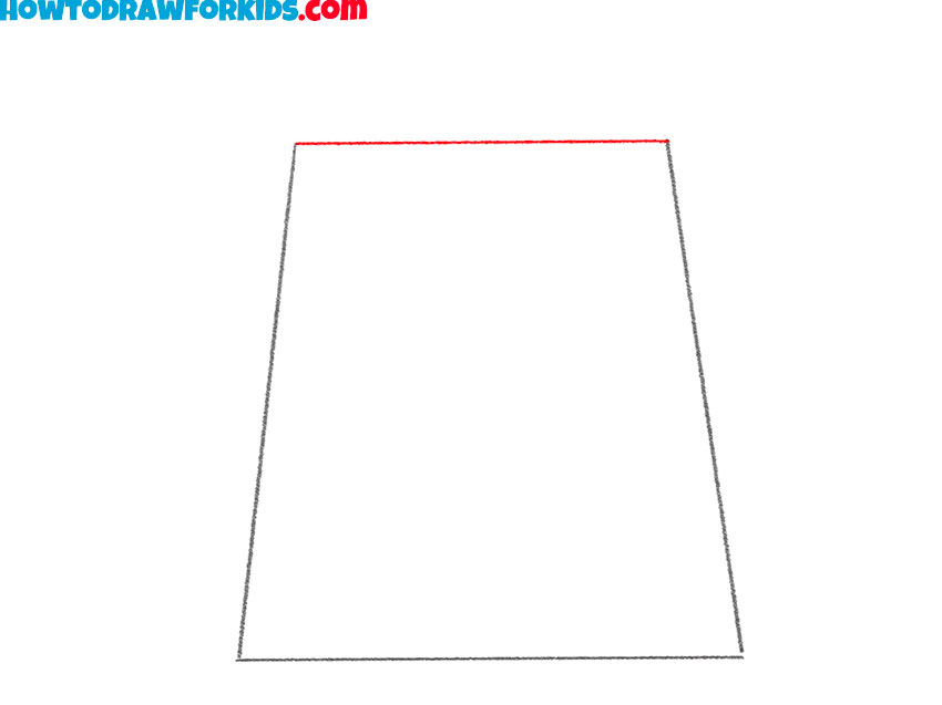 Sketch the upper rim