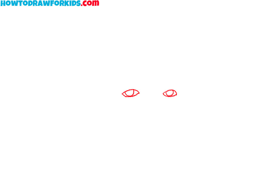 Sketch Lincoln’s eyes