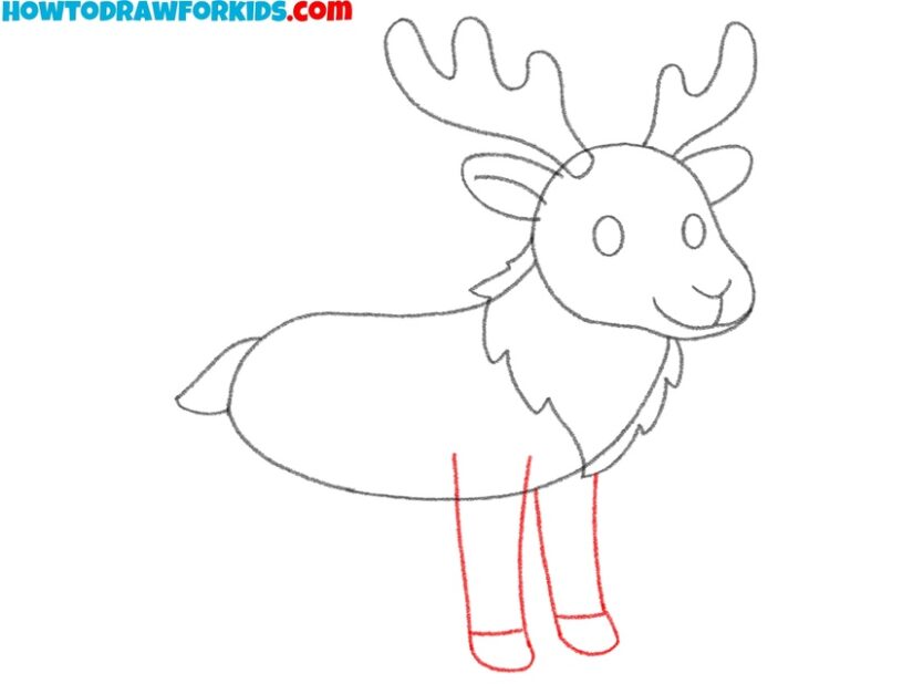 How to Draw an Elk - Easy Drawing Tutorial For Kids