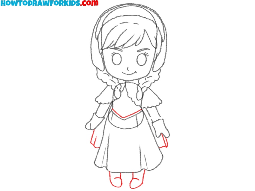 Complete the Frozen character’s costume