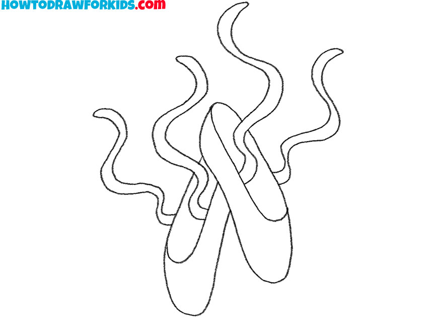Erase the guidelines and correct the outline