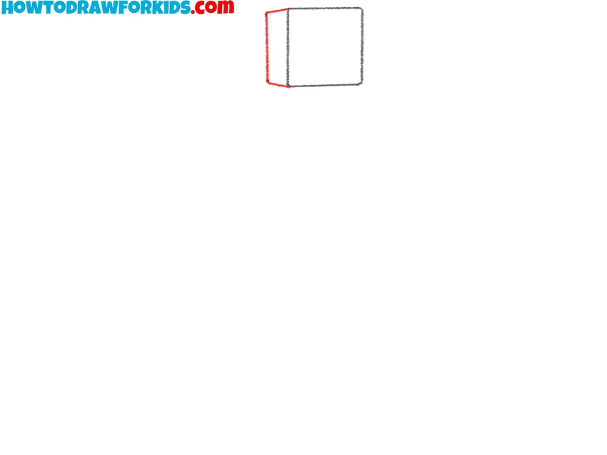 Add the side plane of the head cube