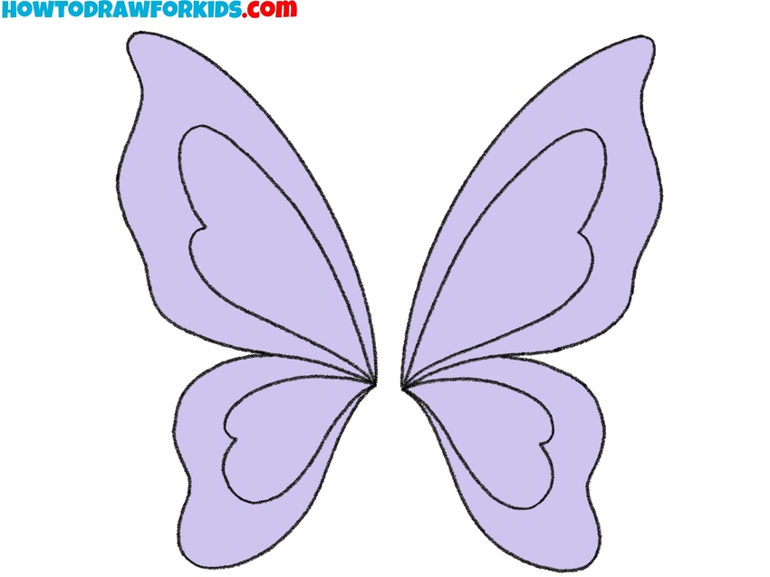 Apply pastel tones to the upper and lower parts