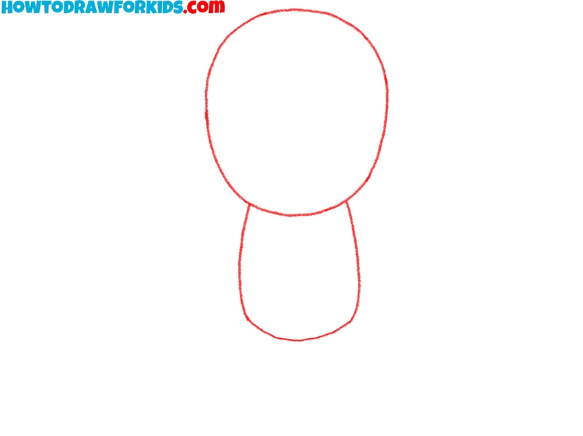 Outline the head and torso guidelines