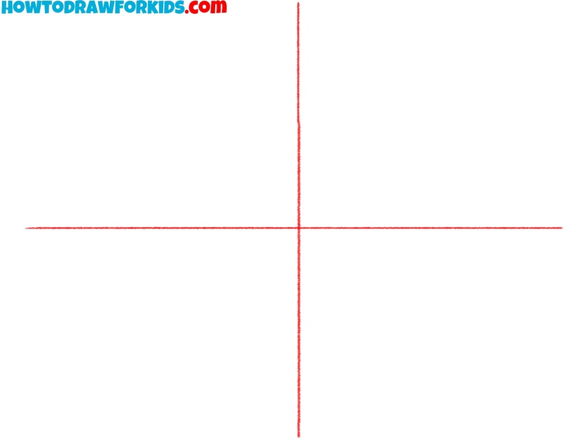 Sketch the initial guide cross