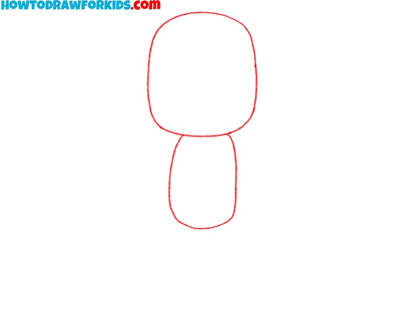 Sketch the starting body shape