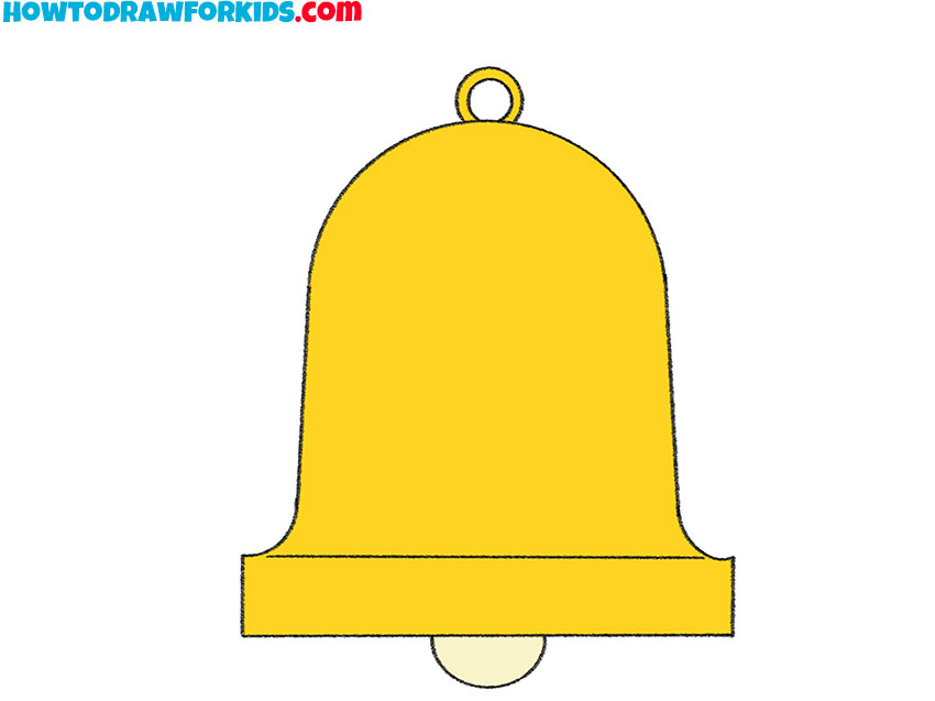 easy way to draw a bell