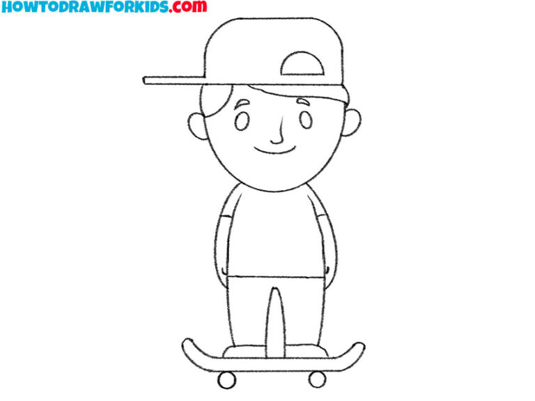 How To Draw A Boy Step By Step Easy Drawing Tutorial For Kids