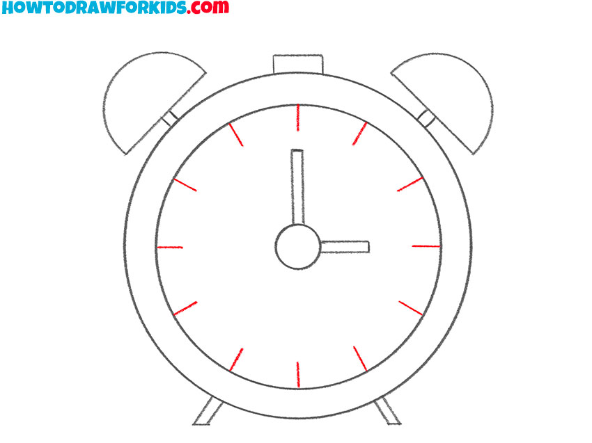 easy way to draw a clock