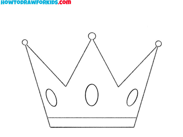 How to Draw a Crown - Easy Drawing Tutorial For Kids