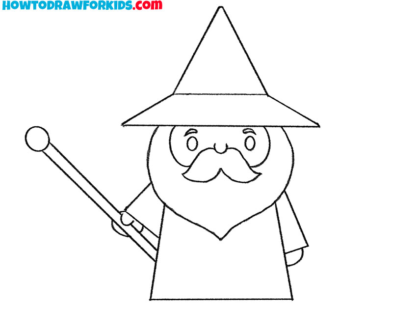 easy way to draw a wizard