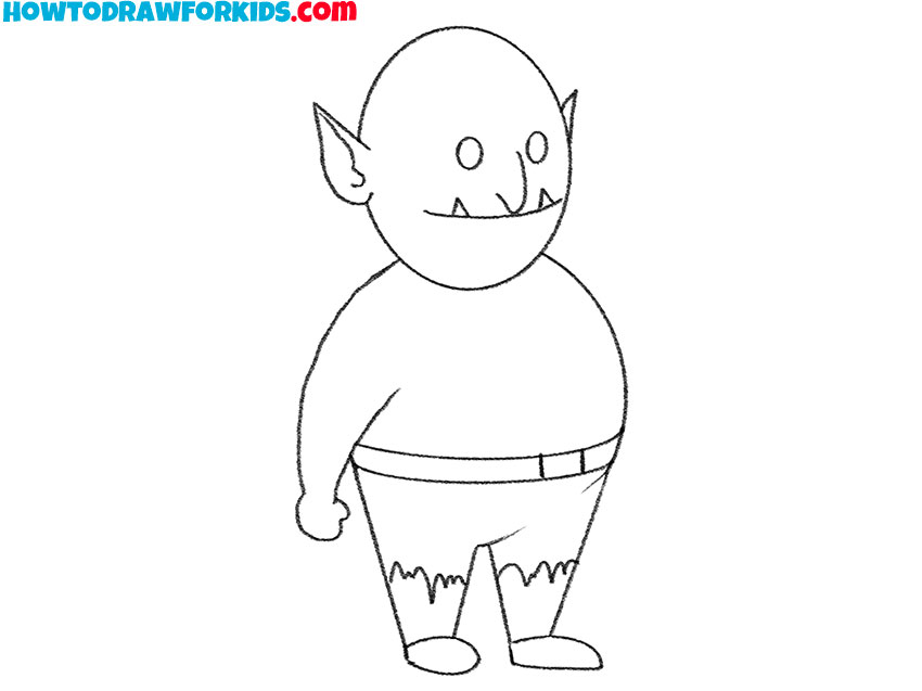 easy way to draw an ogre
