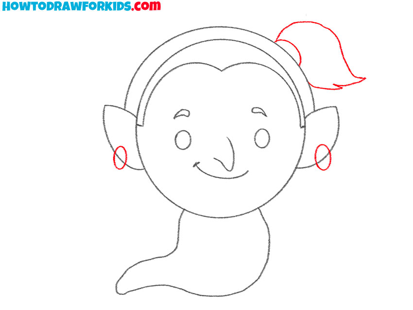 how to draw Genie for kids easy