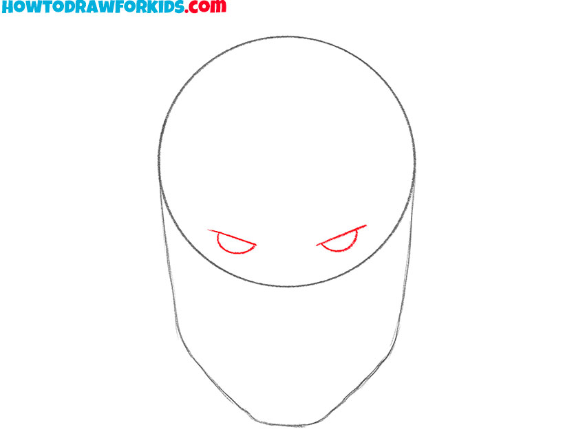 how to draw a Deadpool face easy for kids