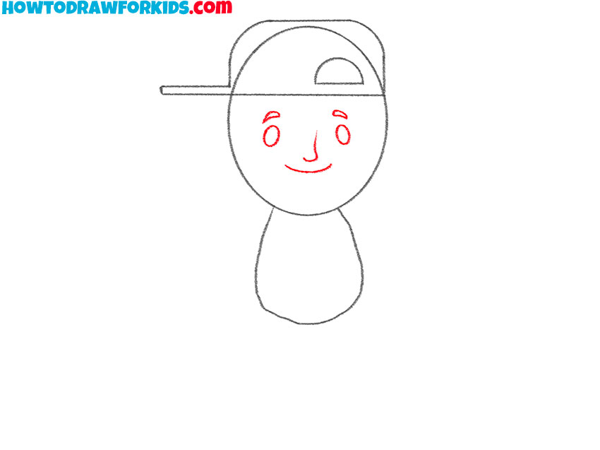 how to draw a boy easy for kids