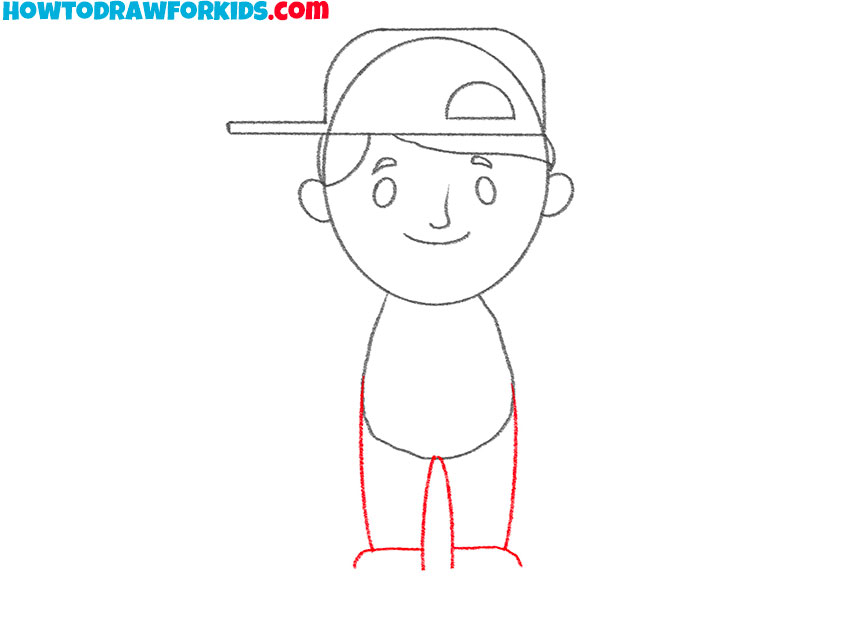 how to draw a boy for kids easy