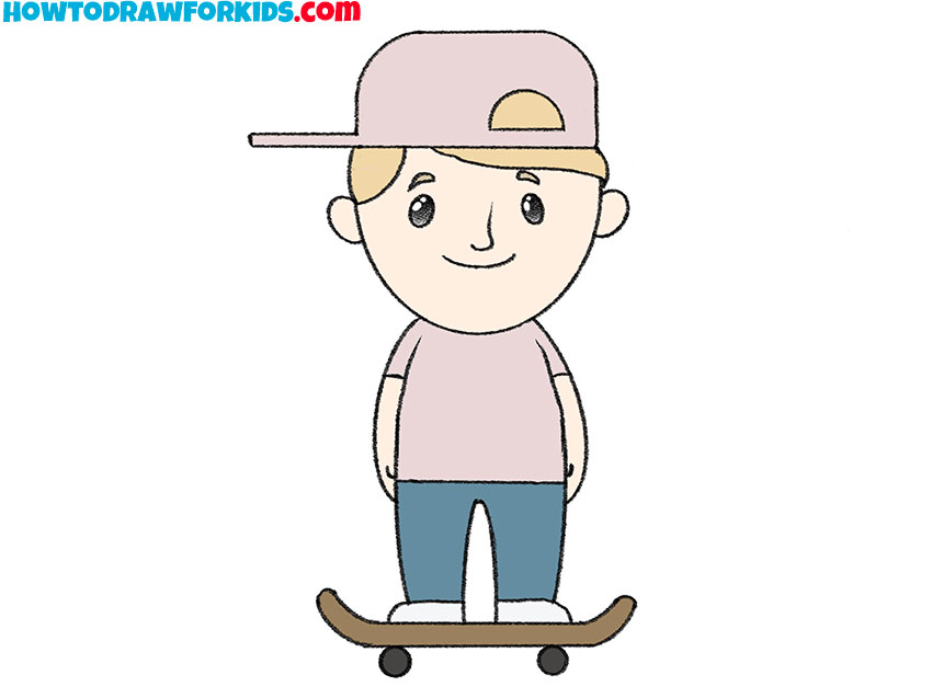 How To Draw A Boy Step By Step Easy Drawing Tutorial For Kids