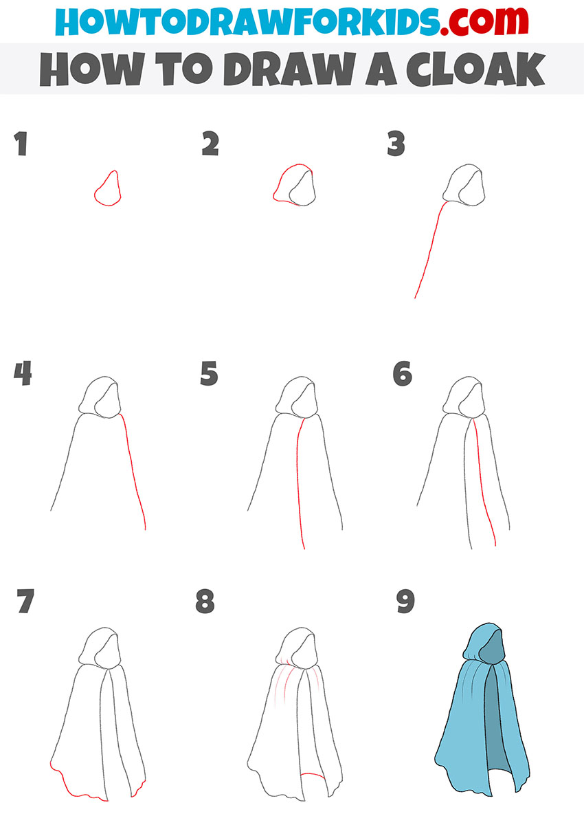 How To Draw A Cloak - Northernpossession24