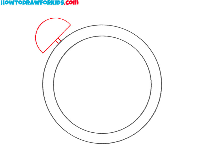 how to draw a clock easy for kids