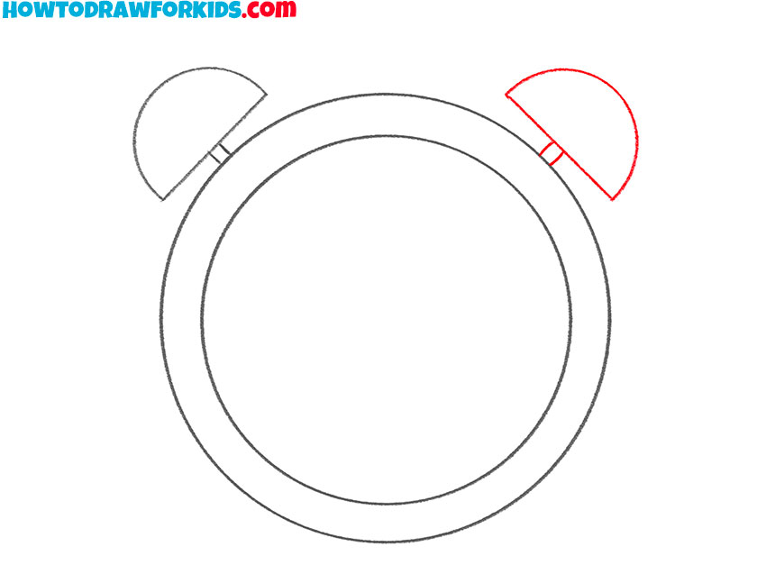 how to draw a clock easy step by step