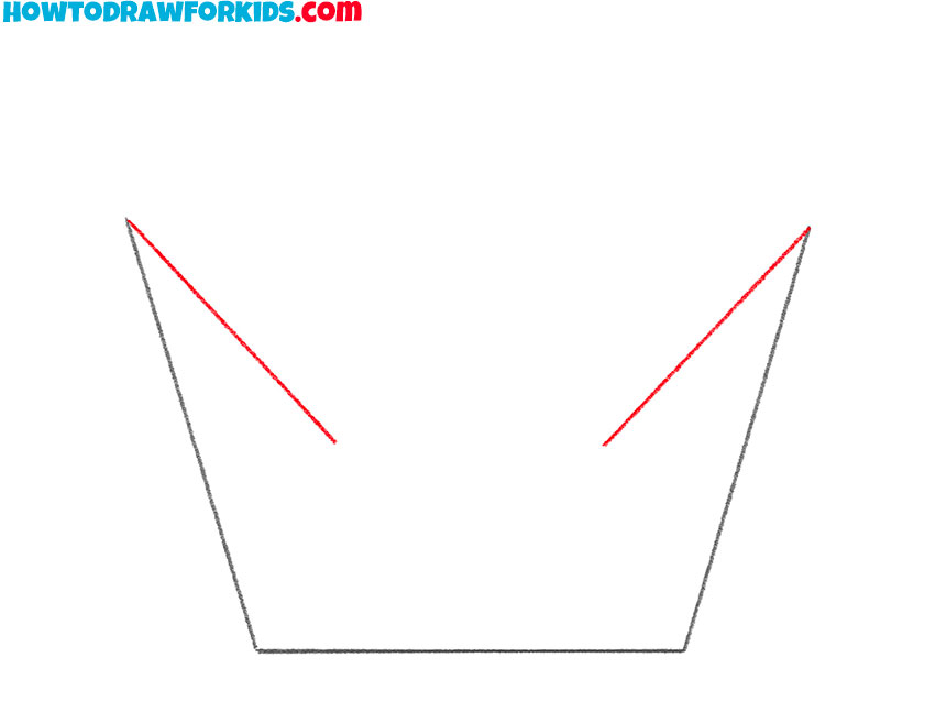how to draw a crown easy for kids