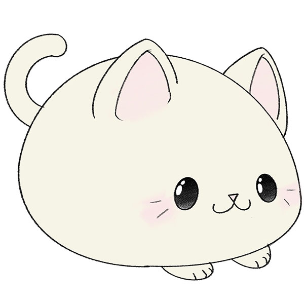 How to Draw a Cute Cat