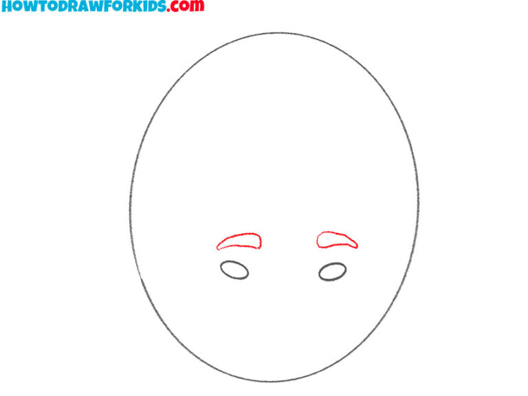 How to Draw a Face Looking Down Easy Drawing Tutorial For Kids