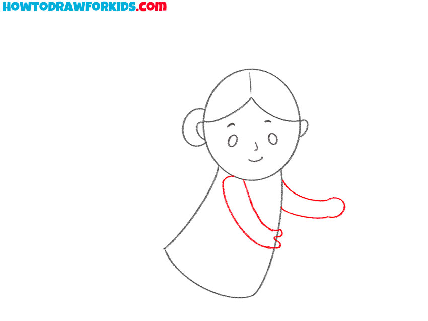 how to draw a fairy easy step by step