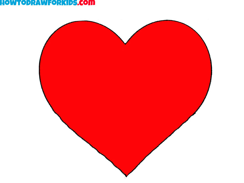how to draw a heart featured image