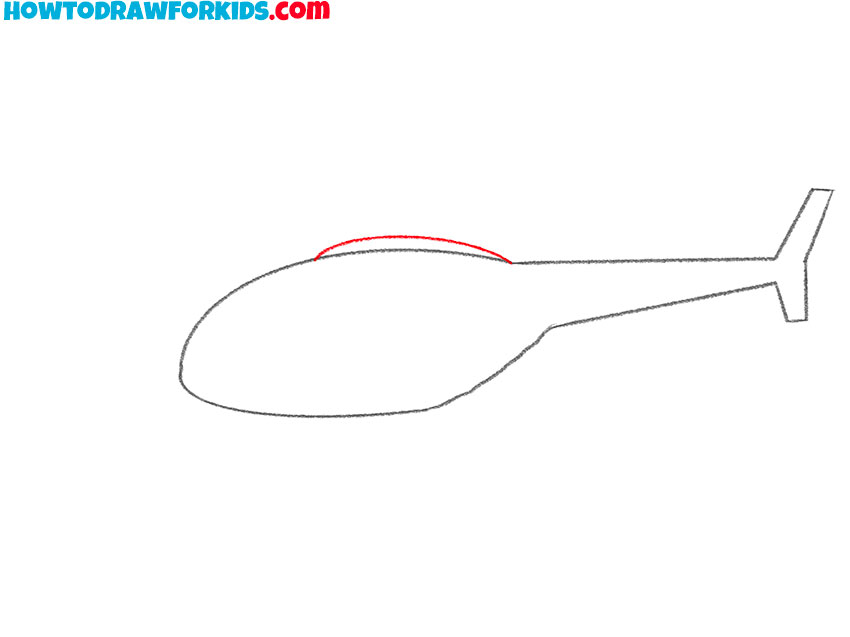 how to draw a helicopter easy step by step