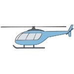 How to draw a Helicopter