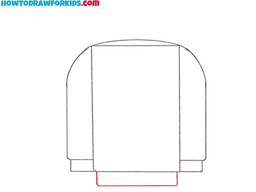 how to draw a hoodie for kids easy