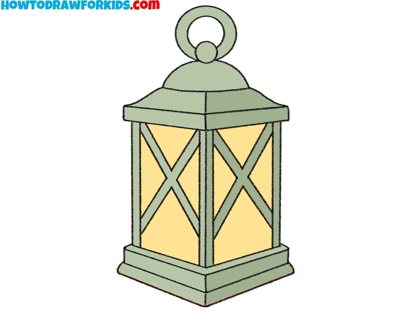 How to draw a lantern featured image
