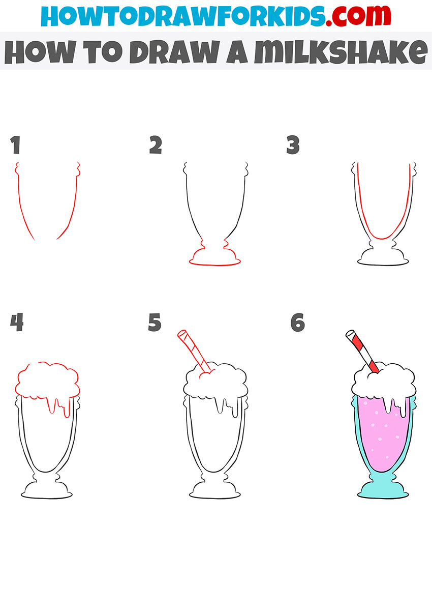 How To Draw A Milkshake