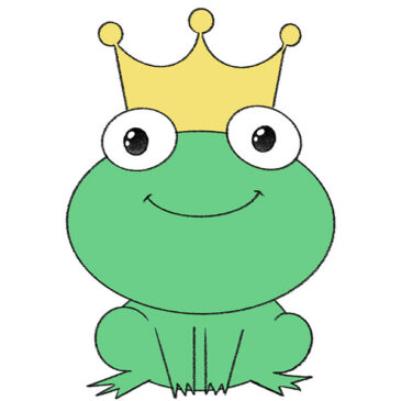 How to Draw a Princess Frog