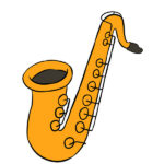 How to Draw a Saxophone