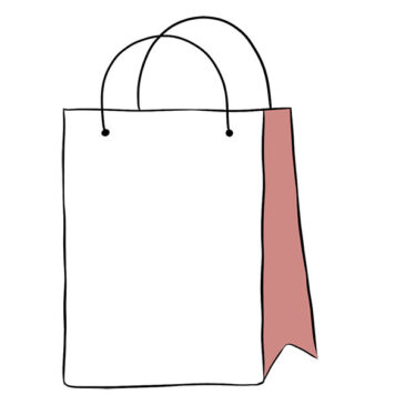 How to Draw a Shopping Bag