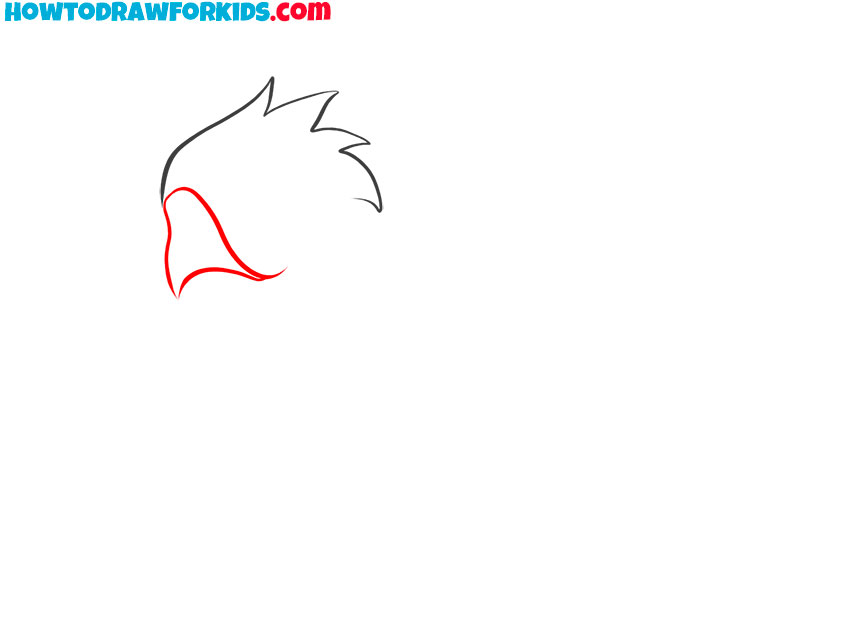 how to draw a simple griffin step by step
