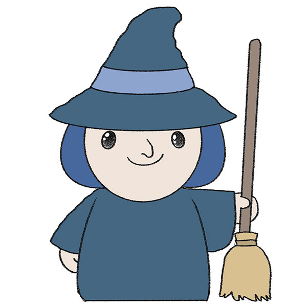 How to Draw a Witch - Easy Drawing Tutorial For Kids