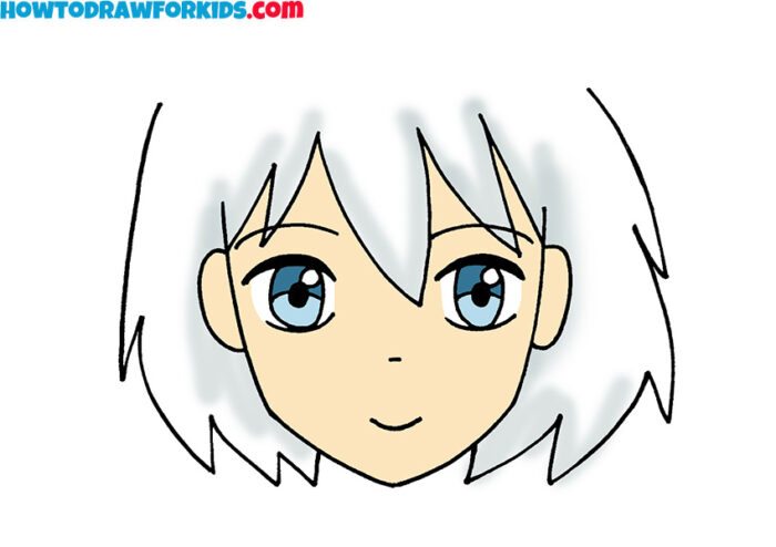 How to Draw an Anime Face - Easy Drawing Tutorial For Kids