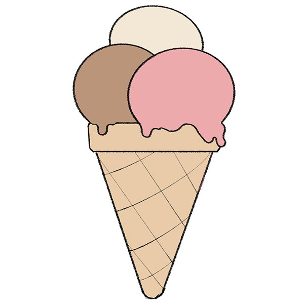 How to draw ice cream easily:Amazon.in:Appstore for Android-saigonsouth.com.vn