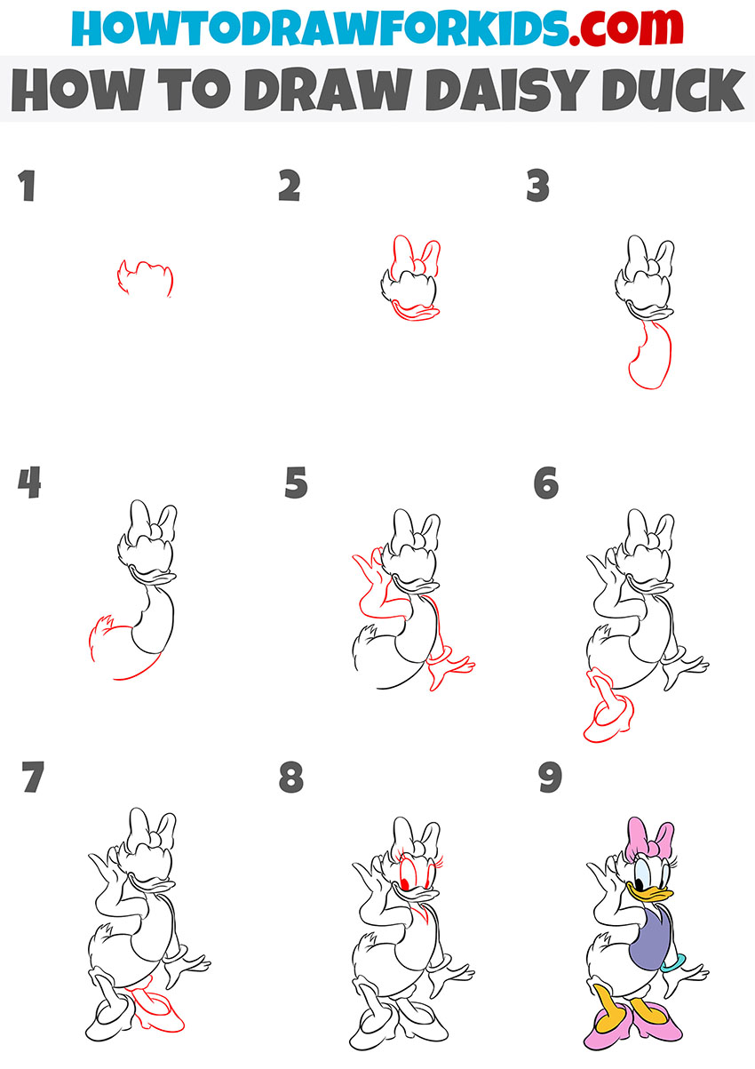 Easy Drawing Guides - Donald Duck Drawing Lesson. Free Online Drawing  Tutorial for Kids. Get the Free Printable Step by Step Drawing Instructions  on https://bit.ly/2Tb9rlI . #DonaldDuck #LearnToDraw #ArtProject | Facebook